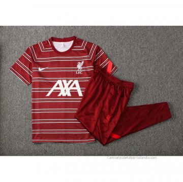 Chandal del Liverpool Manga Corta 2021-2022 Rojo