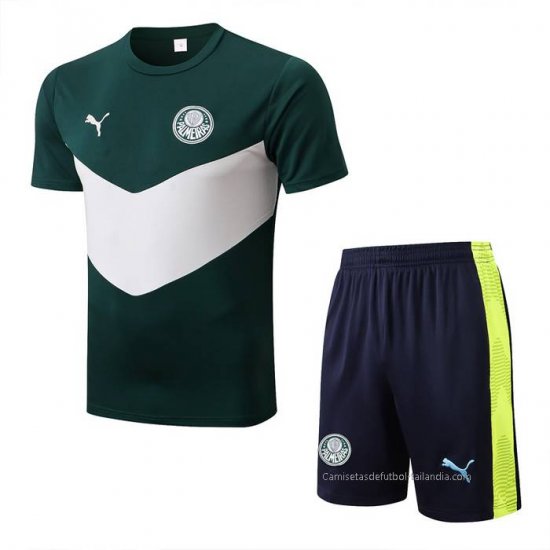 Chandal del Palmeiras Manga Corta 2022-2023 Verde - Pantalon Corto - Haga un click en la imagen para cerrar