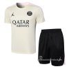 Chandal del Paris Saint-Germain Jordan Manga Corta 2024-2025 Amarillo - Pantalon Corto Chandal del Paris Saint-Germain Jordan Manga Corta 2024-2025 Amarillo - Pantalon Corto