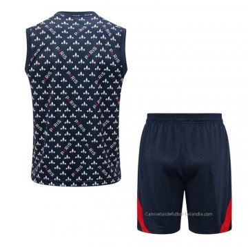 Chandal del Paris Saint-Germain Jordan Sin Mangas 2022-2023 Azul