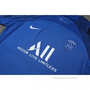 Chandal del Paris Saint-Germain Manga Corta 2022-2023 Azul - Pantalon Corto