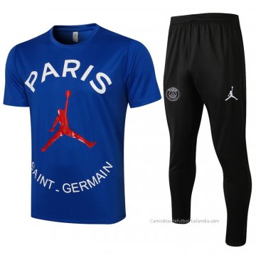 Chandal del Paris Saint-Germain Manga Corta 2021-2022 Azul Chandal del Paris Saint-Germain Manga Corta 2021-2022 Azul
