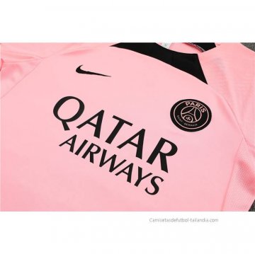 Chandal del Paris Saint-Germain Manga Corta 2022-2023 Rosa - Pantalon Corto