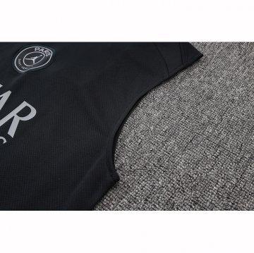 Chandal del Paris Saint-Germain Sin Mangas 2025-2026 Negro