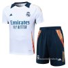 Chandal del Real Madrid Manga Corta 2024-2025 Blanco - Pantalon Corto Chandal del Real Madrid Manga Corta 2024-2025 Blanco - Pantalon Corto