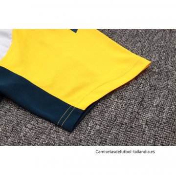 Chandal del Real Madrid Manga Corta 2024-2025 Blanco - Pantalon Corto