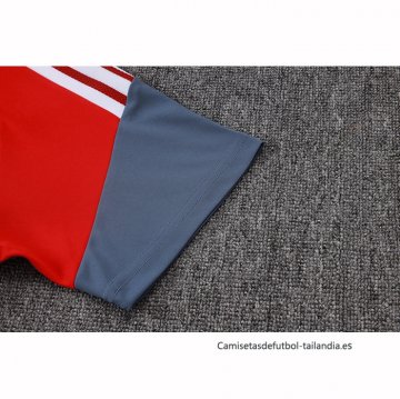 Chandal del SC Internacional Manga Corta 2026-2027 Rojo - Pantalon Corto