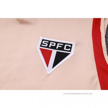 Chandal del Sao Paulo Sin Mangas 2023-2024 Amarillo