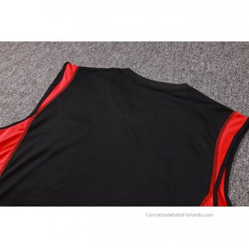 Chandal del Sao Paulo Sin Mangas 2023-2024 Negro