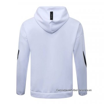 Chaqueta con Capucha del Ajax 2025-2026 Blanco