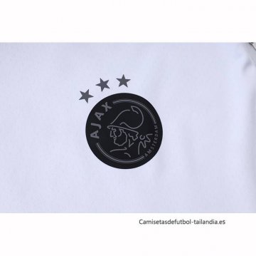 Chaqueta con Capucha del Ajax 2025-2026 Blanco