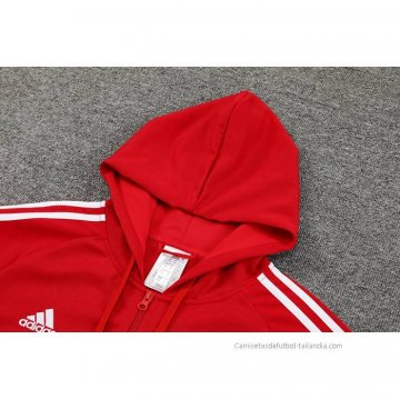 Chaqueta con Capucha del Arsenal 2022-2023 Rojo