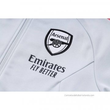 Chaqueta con Capucha del Arsenal 2023-2024 Gris