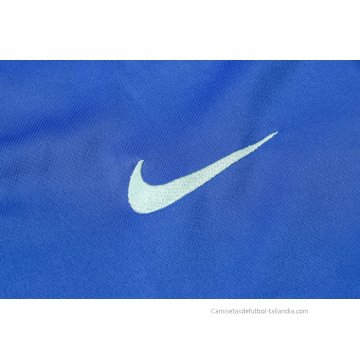 Chaqueta con Capucha del Barcelona 2021-2022 Azul