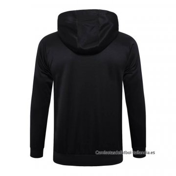 Chaqueta con Capucha del Barcelona 2024-2025 Negro