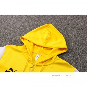 Chaqueta con Capucha del Borussia Dortmund 2021-2022 Amarillo