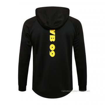 Chaqueta con Capucha del Borussia Dortmund 2021-2022 Negro