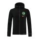 Chaqueta con Capucha del Inter Milan 2021 Negro