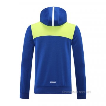Chaqueta con Capucha del Juventus 2021-2022 Azul