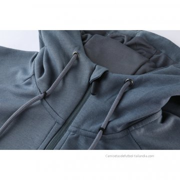 Chaqueta con Capucha del Paris Saint-Germain 2021-2022 Gris