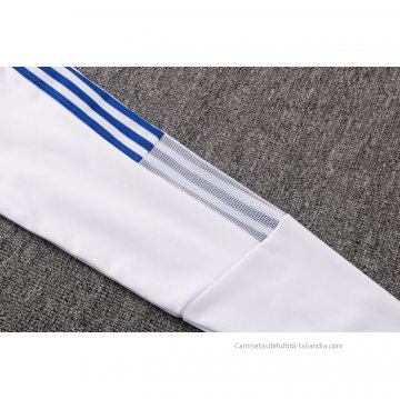 Chaqueta con Capucha del Real Madrid 2021-2022 Blanco