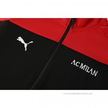 Chaqueta del AC Milan 2021 Rojo y Negro