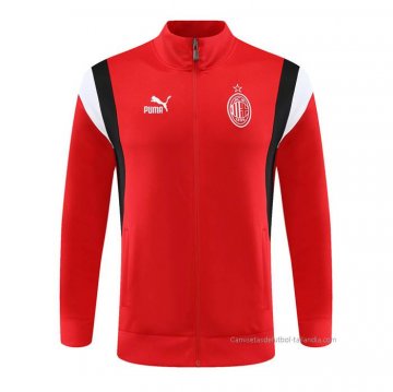 Chaqueta del AC Milan 2023-2024 Rojo Chaqueta del AC Milan 2023-2024 Rojo
