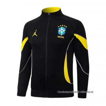 Chaqueta del Brasil 2026-2027 Negro Amarillo Chaqueta del Brasil 2026-2027 Negro Amarillo
