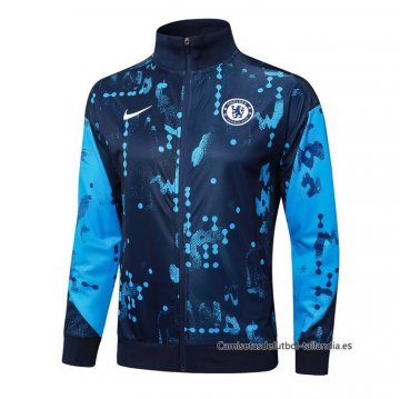 Chaqueta del Chelsea 2024-2025 Azul Oscuro Chaqueta del Chelsea 2024-2025 Azul Oscuro