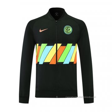 Chaqueta del Inter Milan 2021 Negro Chaqueta del Inter Milan 2021 Negro
