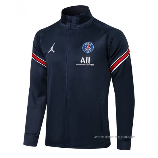 Chaqueta del Paris Saint-Germain 2021-2022 Azul - Haga un click en la imagen para cerrar