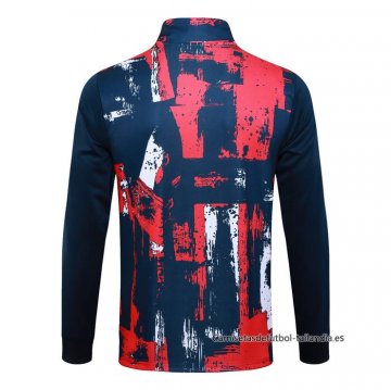 Chaqueta del Paris Saint-Germain 2024-2025 Rojo y Azul