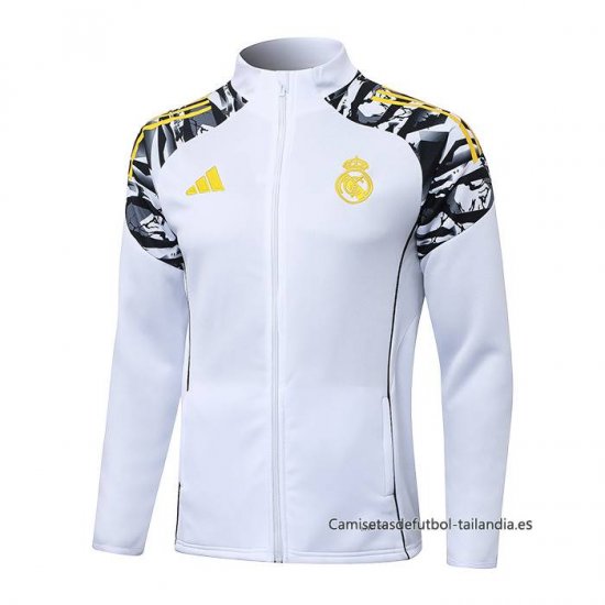 Chaqueta del Real Madrid 2025-2026 Blanco - Haga un click en la imagen para cerrar