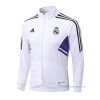 Chaqueta del Real Madrid 2022-2023 Blanco y Purpura Chaqueta del Real Madrid 2022-2023 Blanco y Purpura