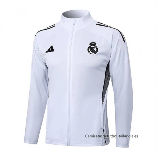 Chaqueta del Real Madrid 2025-2026 Blanco - Haga un click en la imagen para cerrar