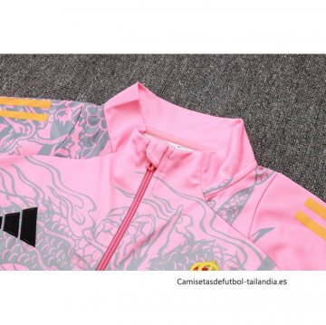 Chaqueta del Real Madrid Dragon 2024-2025 Rosa