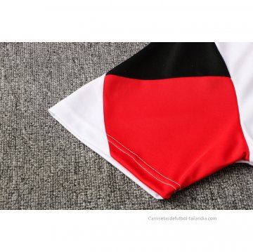 Conjunto Polo del AC Milan 2021-2022 Blanco