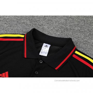 Conjunto Polo del Ajax 2022-2023 Negro