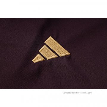 Conjunto Polo del Alemania 2022-2023 Marron