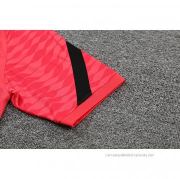 Conjunto Polo del Atletico Madrid 2022-2023 Rosa