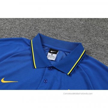 Conjunto Polo del Barcelona 2022-2023 Azul