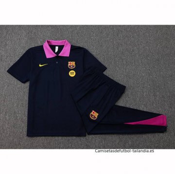 Conjunto Polo del Barcelona 2025-2026 Azul