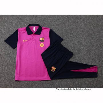 Conjunto Polo del Barcelona 2025-2026 Purprua