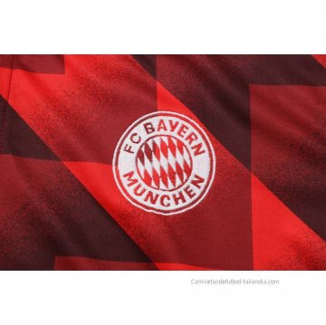 Conjunto Polo del Bayern Munich 2022-2023 Rojo