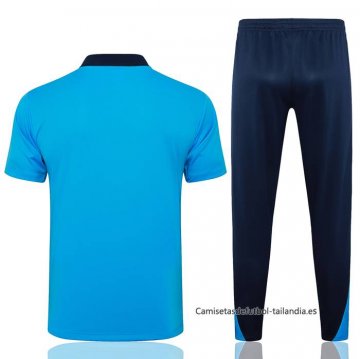 Conjunto Polo del Chelsea 2024-2025 Azul