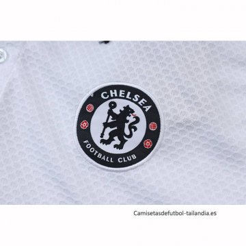 Conjunto Polo del Chelsea 2025-2026 Blanco