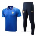 Conjunto Polo del Francia 2022-2023 Azul
