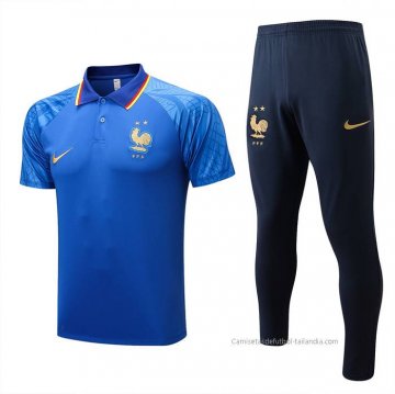 Conjunto Polo del Francia 2022-2023 Azul