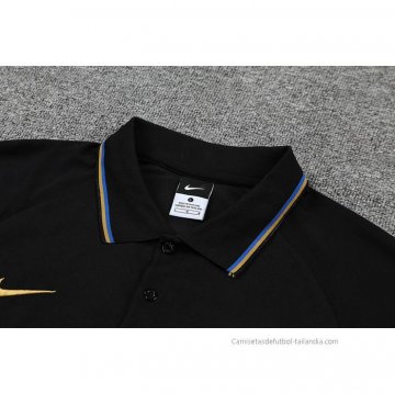 Conjunto Polo del Inter Milan 2022-2023 Negro y Azul
