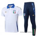Conjunto Polo del Italia 2024-2025 Blanco